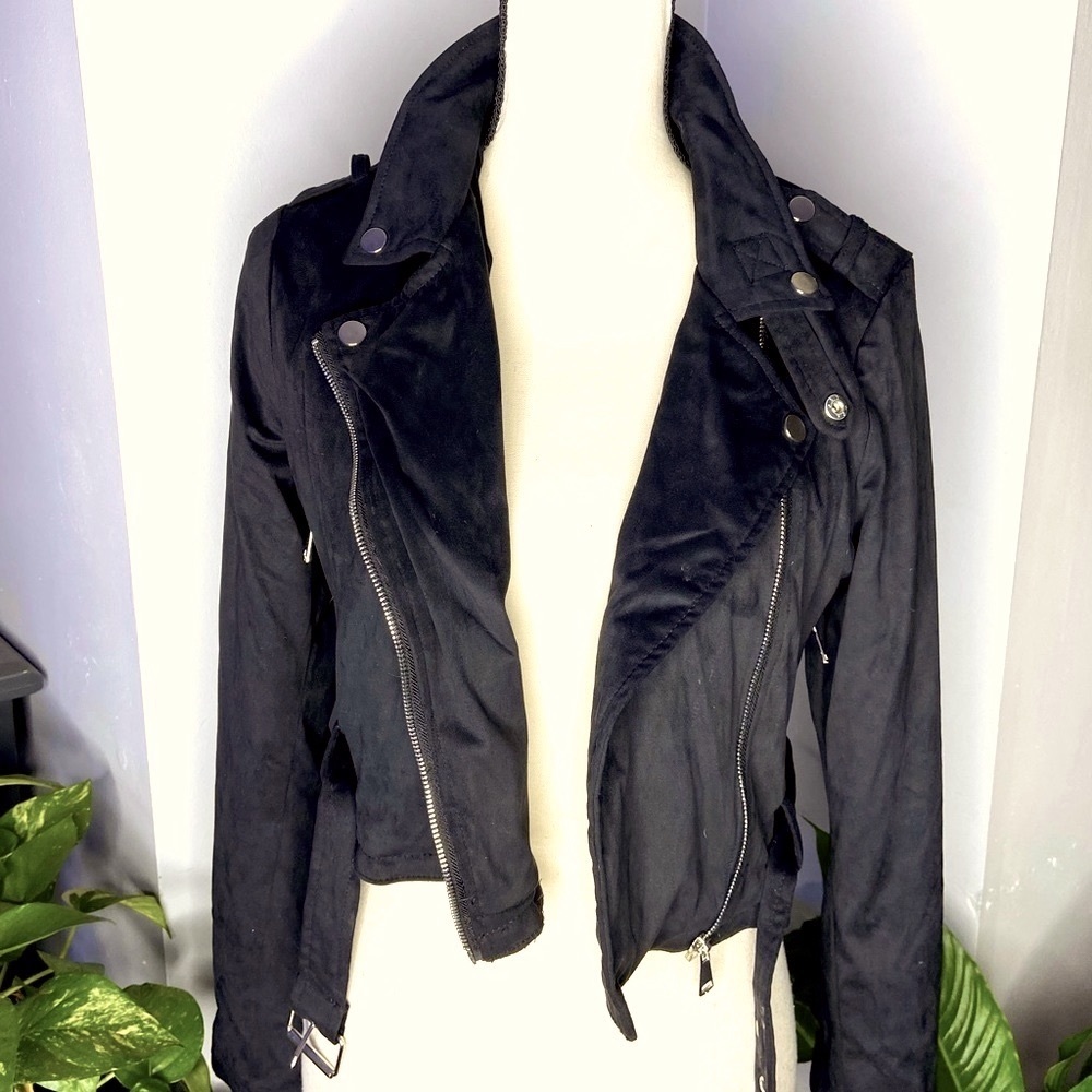 NWT Hot Topic-Ashley suede jacket